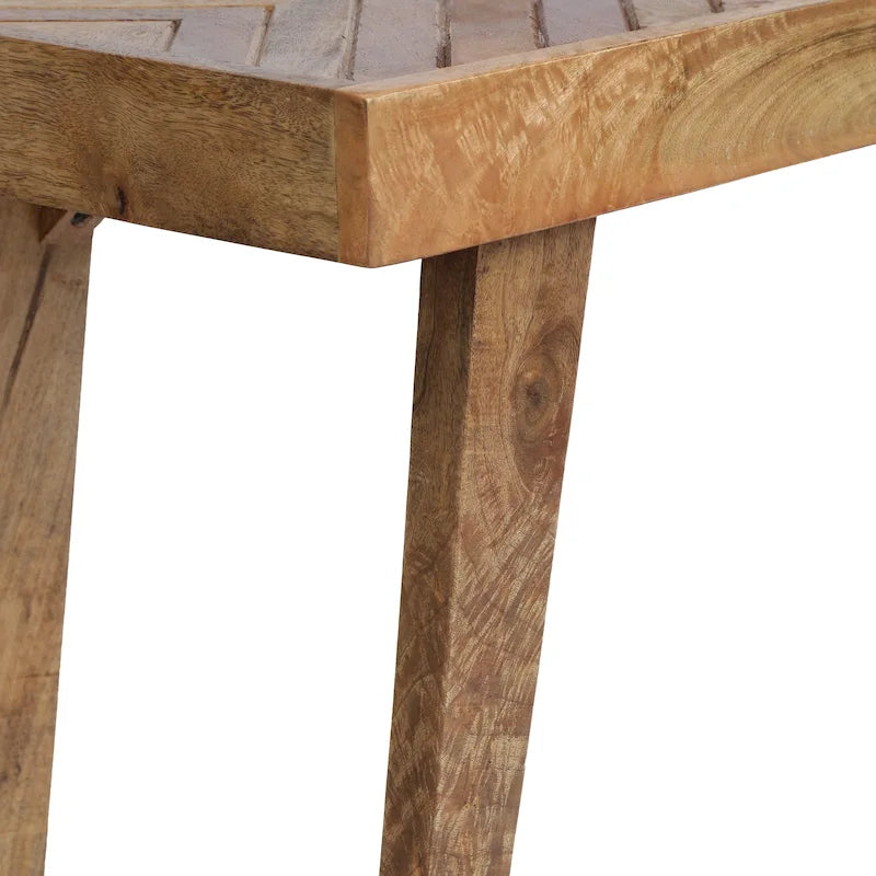Fircrest Indoor Mango Wood Handcrafted Bench by Christopher Knight Home