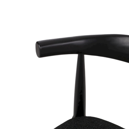 Cortina Fabric and Rubberwood Dining Chairs (Set of 2) by Christopher Knight Home