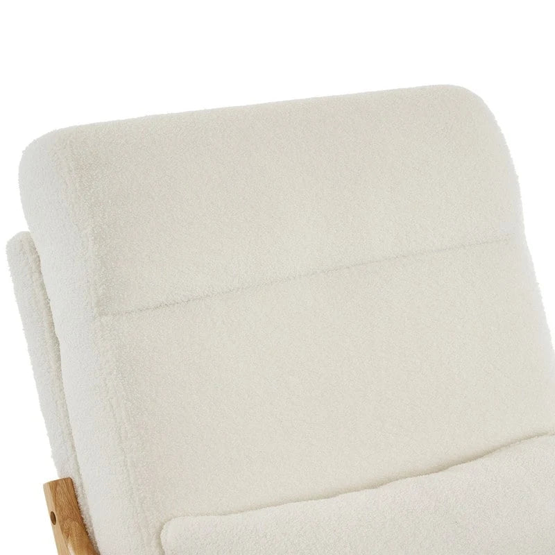 39.37 W High-Back Dual-Use Upholstered Rocking Chair/Accent Chair