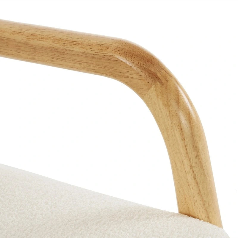 39.37 W High-Back Dual-Use Upholstered Rocking Chair/Accent Chair