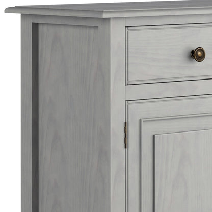 WYNDENHALL Hampshire 40 Wide Solid Wood Traditional Entryway Storage Cabinet - 40w x 15d x 36 h