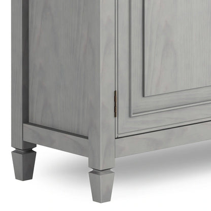 WYNDENHALL Hampshire 40 Wide Solid Wood Traditional Entryway Storage Cabinet - 40w x 15d x 36 h