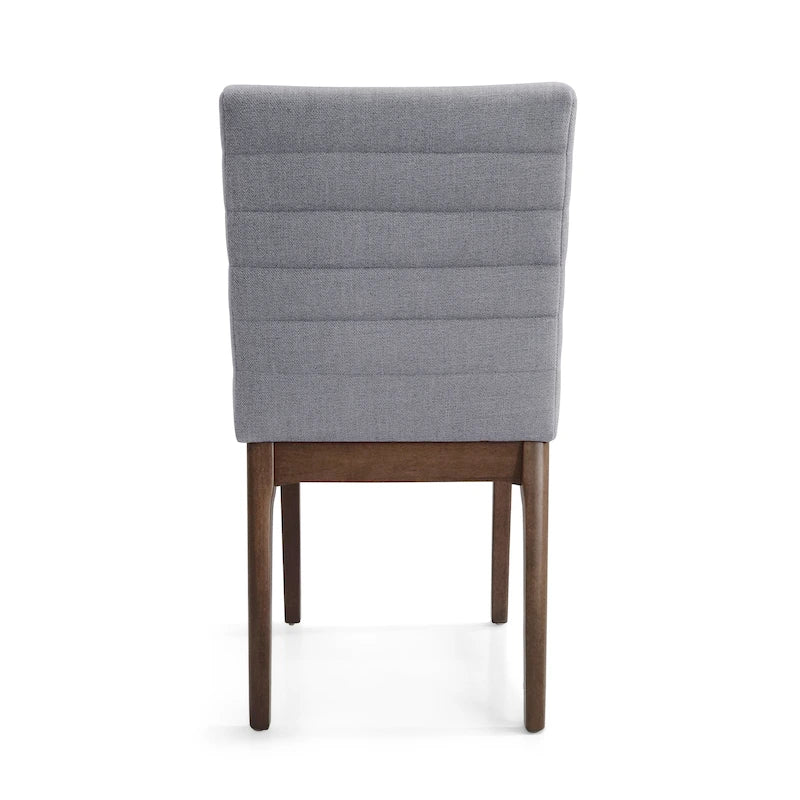 Lancer Channel Stitch Upholstered Dining Chairs (Set of 6) by Christopher Knight Home