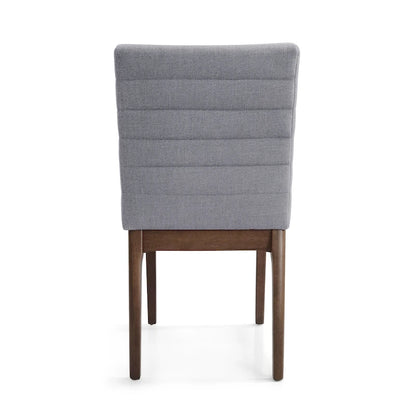 Lancer Channel Stitch Upholstered Dining Chairs (Set of 6) by Christopher Knight Home