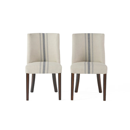 Harman Fabric Dining Chairs (Set of 2) by Christopher Knight Home