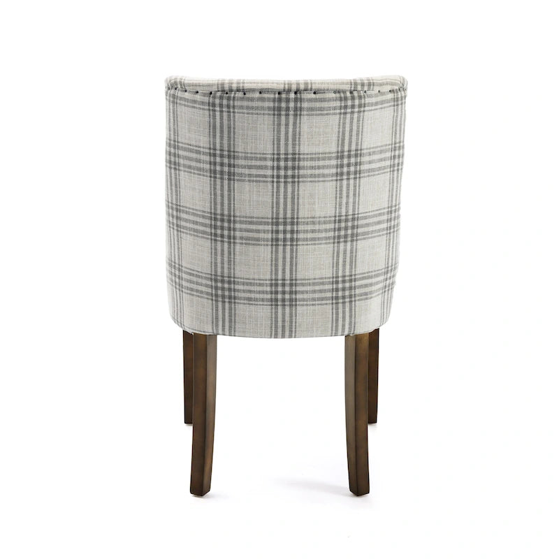 Harman Fabric Dining Chairs (Set of 2) by Christopher Knight Home