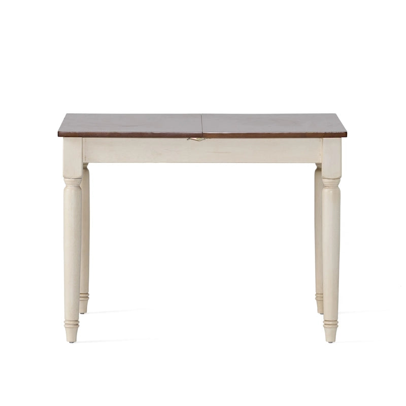 Clearwater Multicolored Wood Dining Table with Leaf Extension by Christopher Knight Home