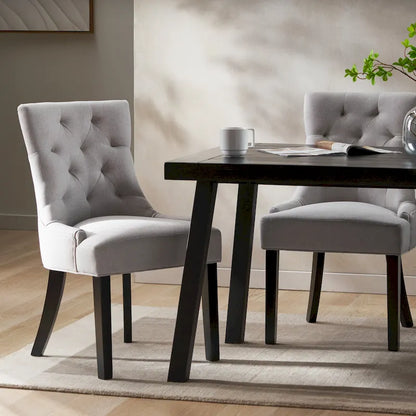 Christopher Knight Home Cheney Contemporary Tufted Dining Chairs (Set of 2) - 21.50 L x 25.00 W x 36.00 H