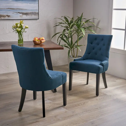 Christopher Knight Home Cheney Contemporary Tufted Dining Chairs (Set of 2) - 21.50 L x 25.00 W x 36.00 H