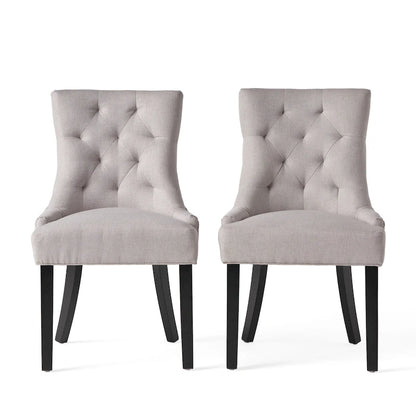 Christopher Knight Home Cheney Contemporary Tufted Dining Chairs (Set of 2) - 21.50 L x 25.00 W x 36.00 H