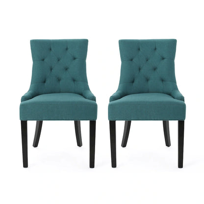 Christopher Knight Home Cheney Contemporary Tufted Dining Chairs (Set of 2) - 21.50 L x 25.00 W x 36.00 H