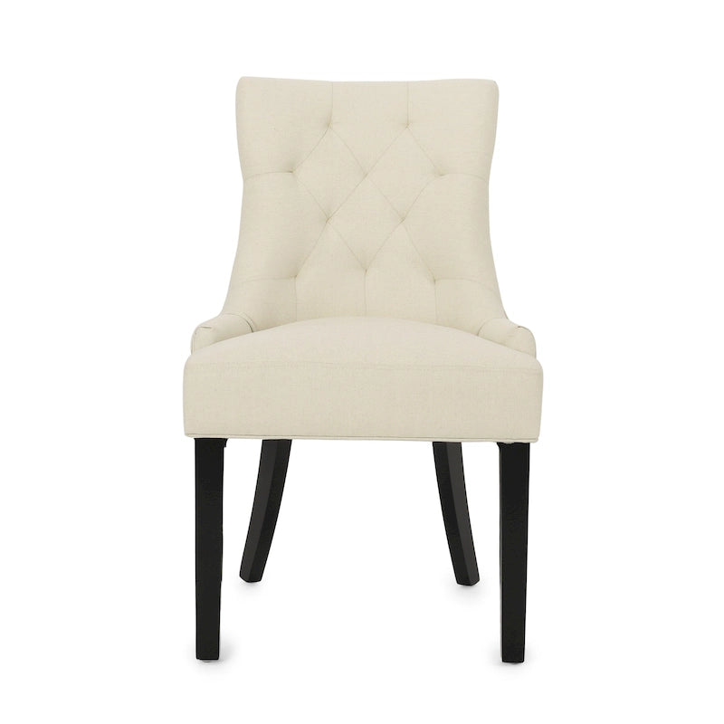 Christopher Knight Home Cheney Contemporary Tufted Dining Chairs (Set of 2) - 21.50 L x 25.00 W x 36.00 H
