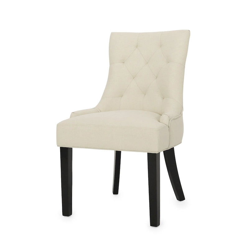 Christopher Knight Home Cheney Contemporary Tufted Dining Chairs (Set of 2) - 21.50 L x 25.00 W x 36.00 H
