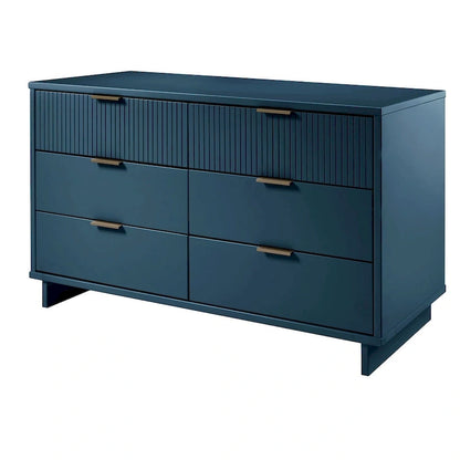 Manhattan Comfort Granville 55.07 Modern Double Wide 6 Drawer Dresser