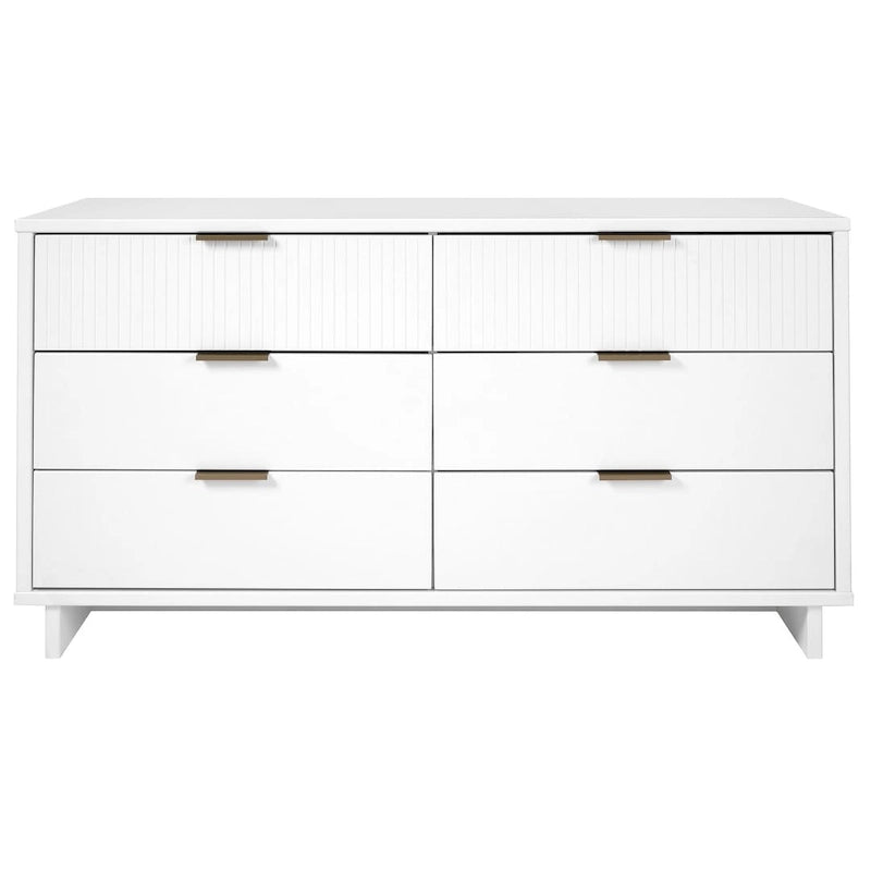 Manhattan Comfort Granville 55.07 Modern Double Wide 6 Drawer Dresser