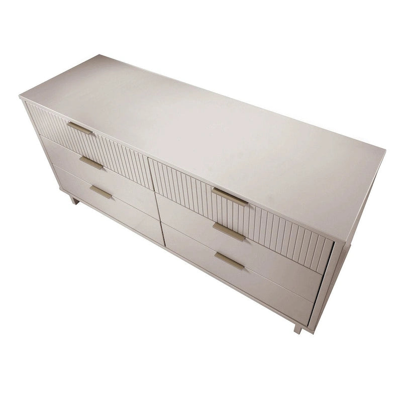 Manhattan Comfort Granville 55.07 Modern Double Wide 6 Drawer Dresser