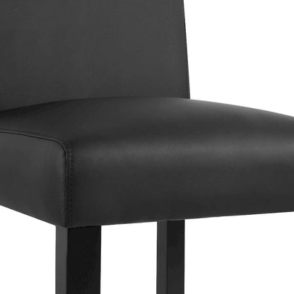 Counter Height Bar Stools Set of 2, 26 Seat Height Upholstered Barstools with Back