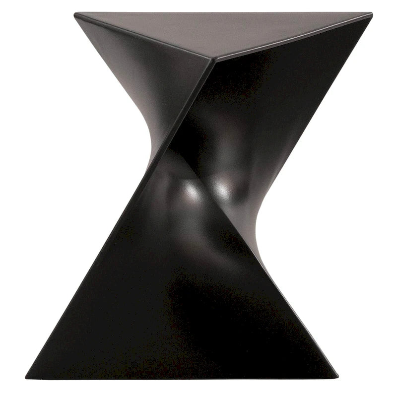 Randolph Indoor Side Table Lightweight Triangular Design Accent End Table