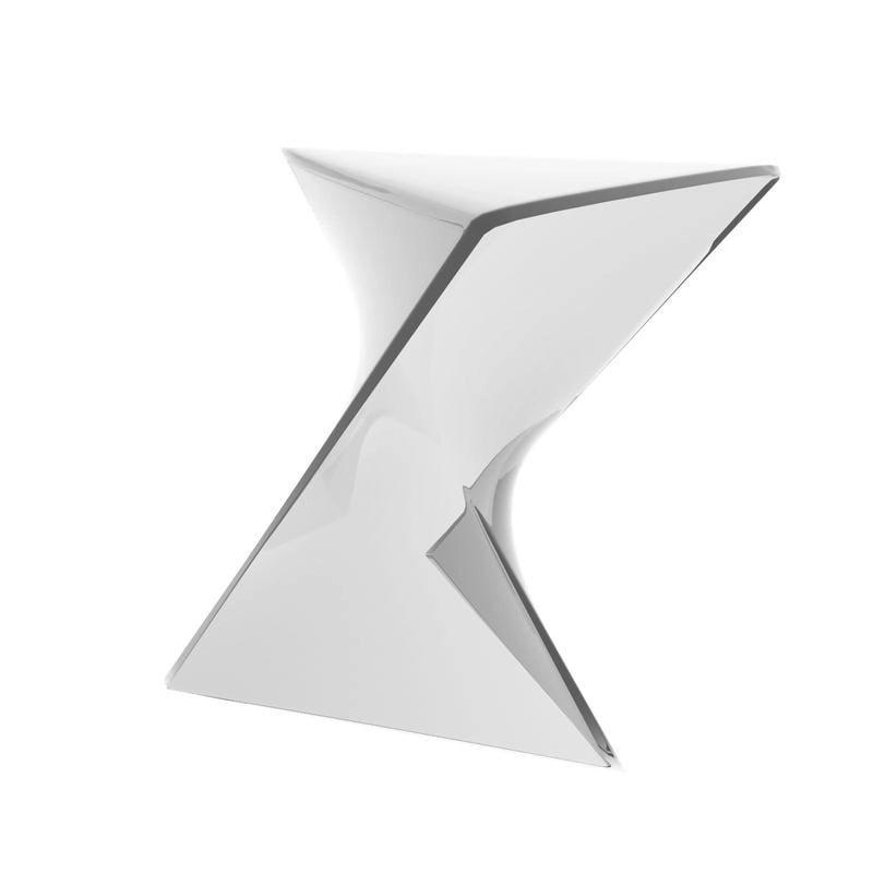 Randolph Indoor Side Table Lightweight Triangular Design Accent End Table