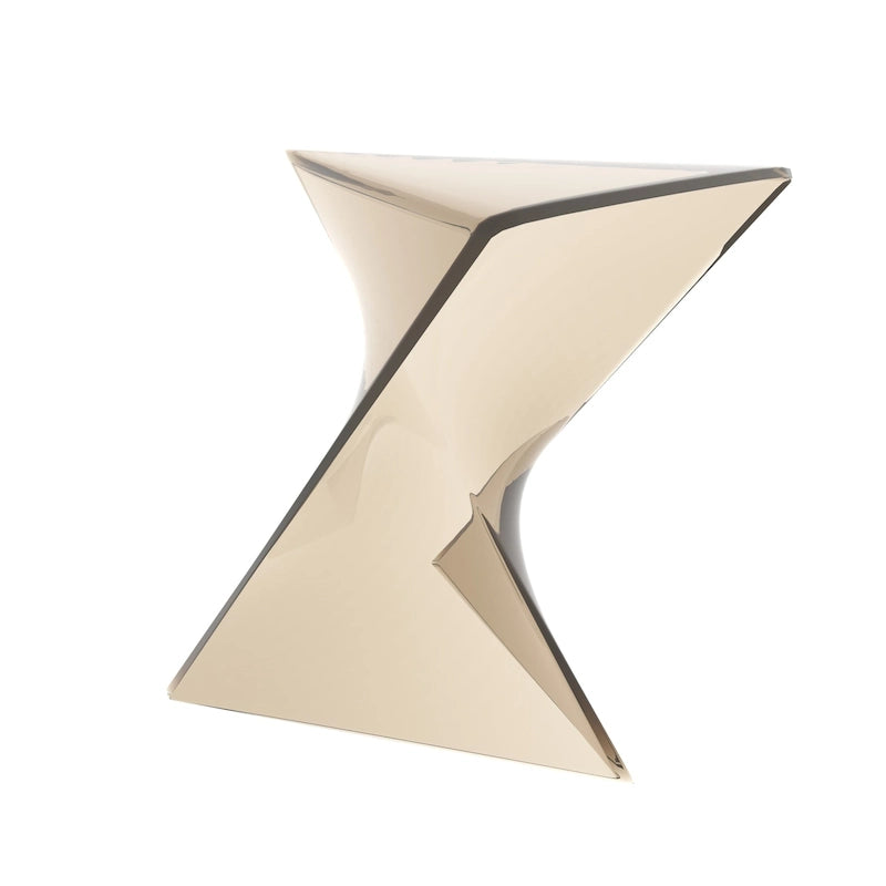 Randolph Indoor Side Table Lightweight Triangular Design Accent End Table