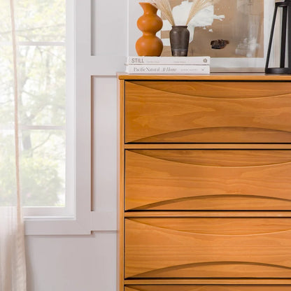 Middlebrook Designs Mid-Century 5-Drawer Solid Wood Dresser
