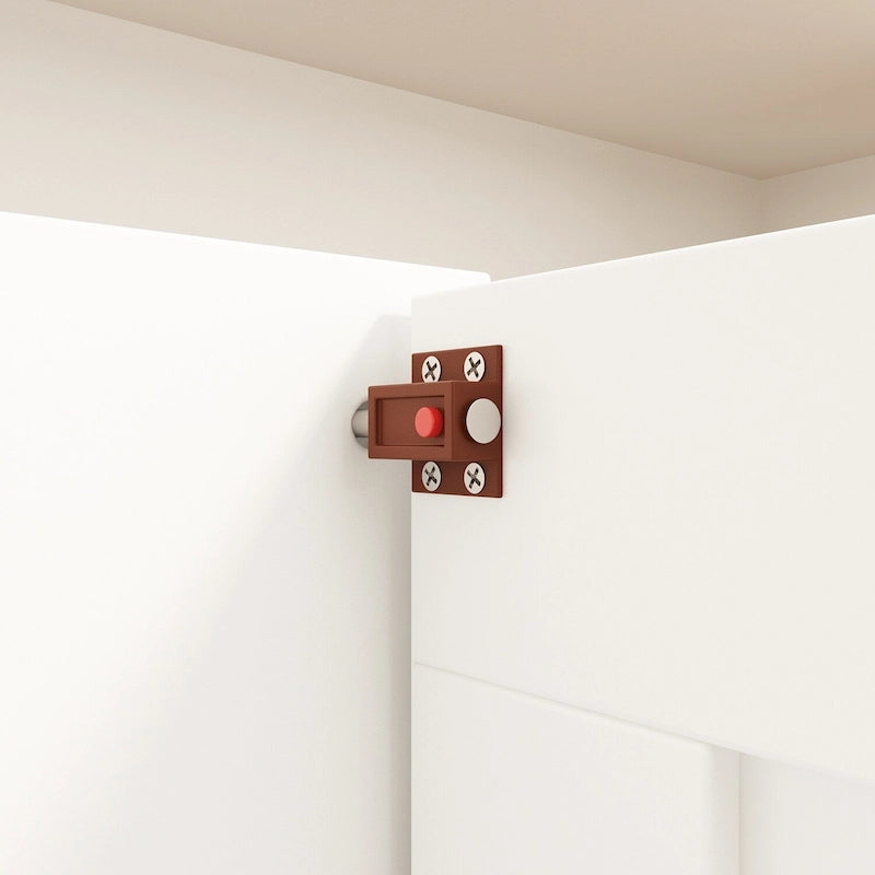 Full Size Murphy Bed Chest with Drawers For Home Office or Small Room