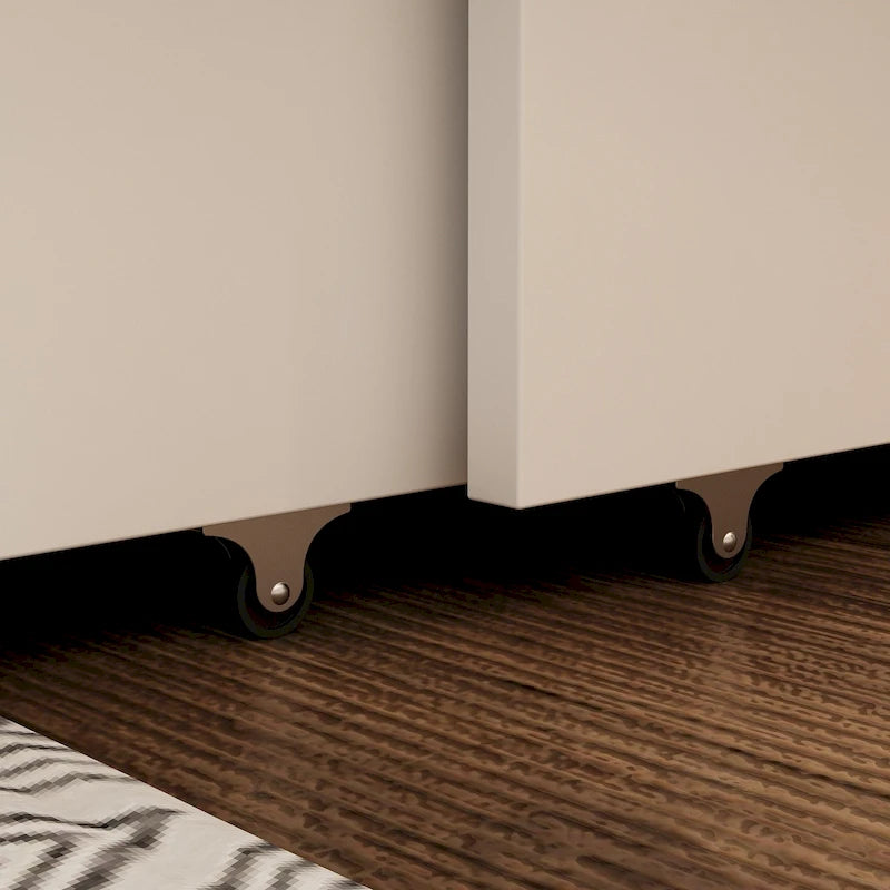 Full Size Murphy Bed Chest with Drawers For Home Office or Small Room