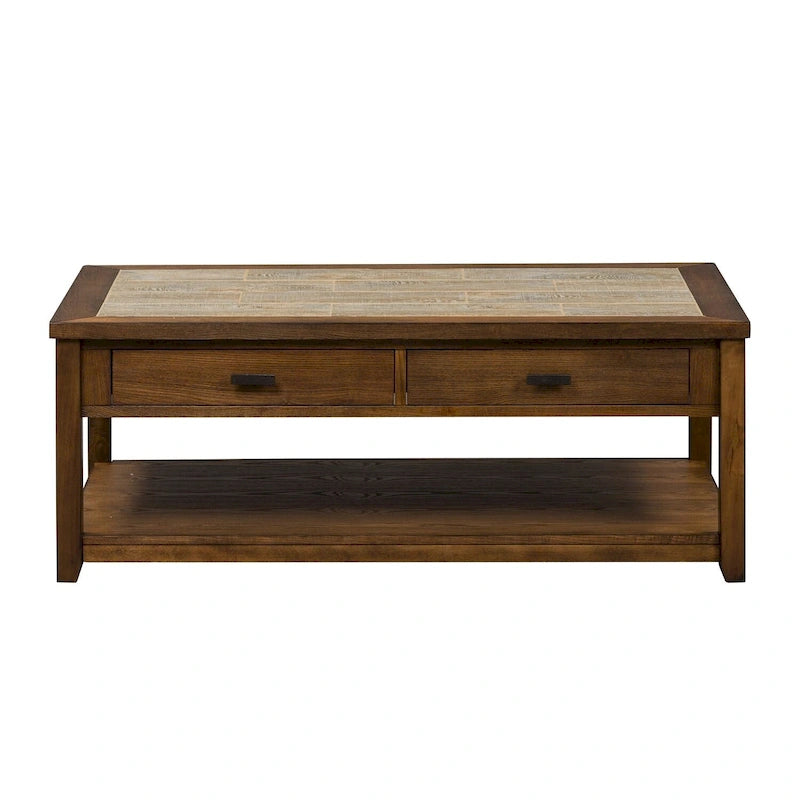Mesa Valley Tobacco 3 Piece Set (1-Cocktail 2-End Tables)