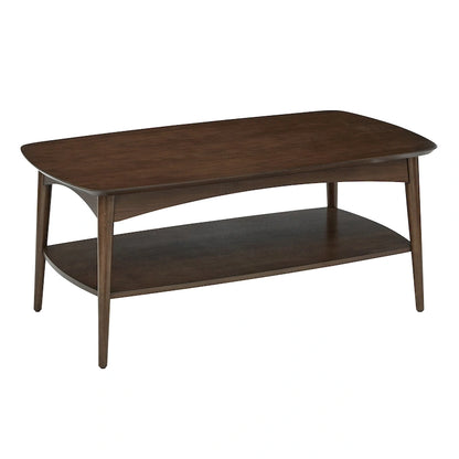 Mid Century Copenhagen Coffee Table in Walnut Finish