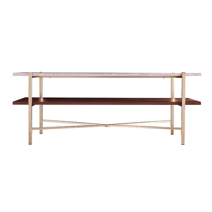 SEI Furniture Aldea Rectangular Coffee Table w/ Storage