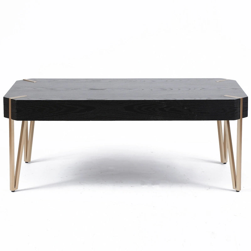 Carson Carrington Tammsberg Wood and Metal Coffee Table - 46.13 W