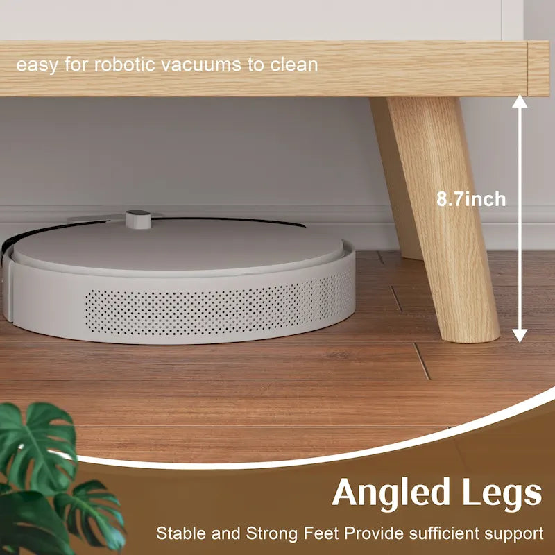 Futzca Wood Coffee Table with Hidden Compartment