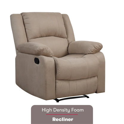 Relax A Lounger Porter Microfiber Manual Recliner by iLounge