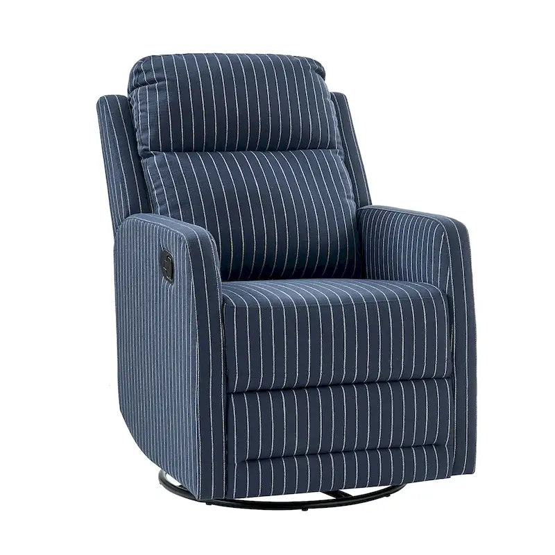 Diano Rocker Diana Modern Polyester 360-degree Swivel Rocker Recliner by HULALA HOM ...