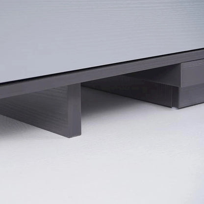 Extendable 118 Modern TV Stand with 3 Spacious Drawers, Adjustable Length Media Console for Living Room