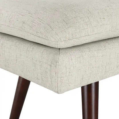 Amanda 54 Mid-Century Bench