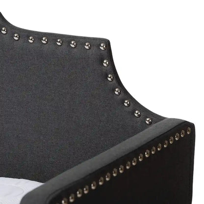 Contemporary Twin Size Daybed with Roll Out Trundle Guest Bed