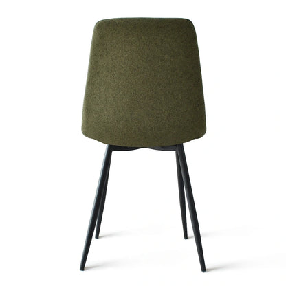 Modern Fabric Upholstered Dining Chairs (Set of 4) - 34x18x18