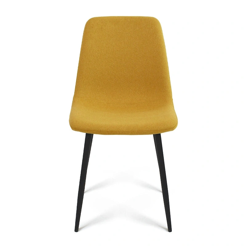 Modern Fabric Upholstered Dining Chairs (Set of 4) - 34x18x18