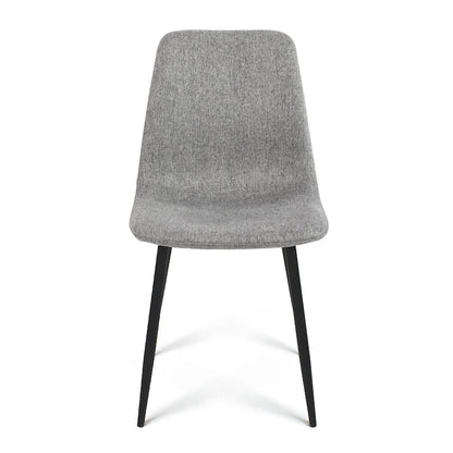 Modern Fabric Upholstered Dining Chairs (Set of 4) - 34x18x18