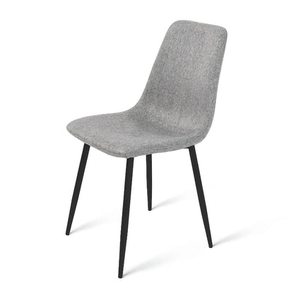 Modern Fabric Upholstered Dining Chairs (Set of 4) - 34x18x18