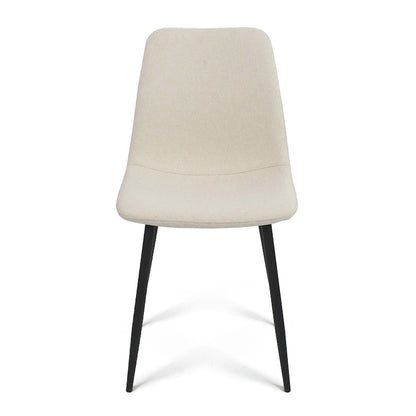 Modern Fabric Upholstered Dining Chairs (Set of 4) - 34x18x18