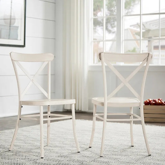 Pompey Metal Dining Chairs (Set of 2) by iNSPIRE Q Classic