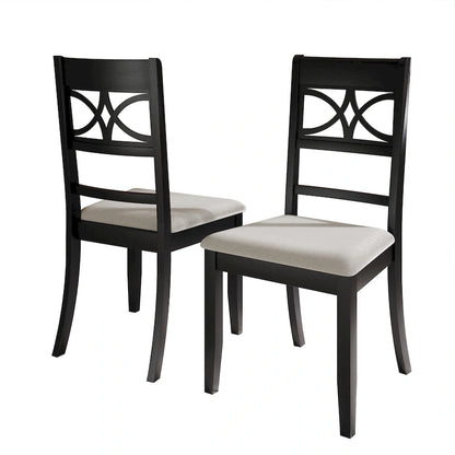CraftPorch Mid-Century Modern Wooden Dining Chairs (Set of 2) - N/A