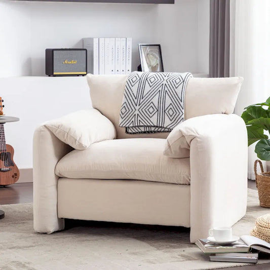 Modern Style Oversized Accent Chair for Living Room,Bedroom