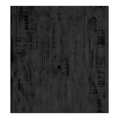 Bryson Rustic X-Base End Table with Shelf by iNSPIRE Q Classic