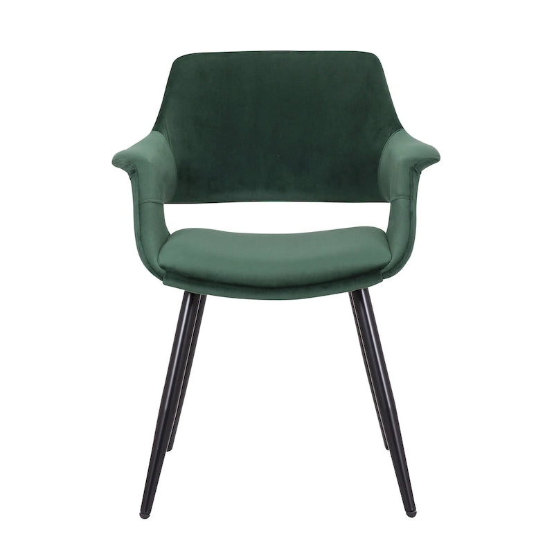 Porthos Home Fulco Velvet Mid-century Dining Chair