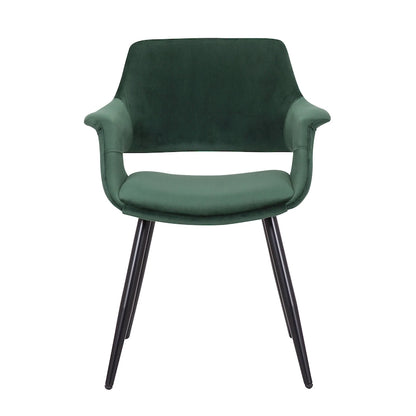 Porthos Home Fulco Velvet Mid-century Dining Chair