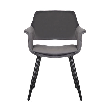 Porthos Home Fulco Velvet Mid-century Dining Chair