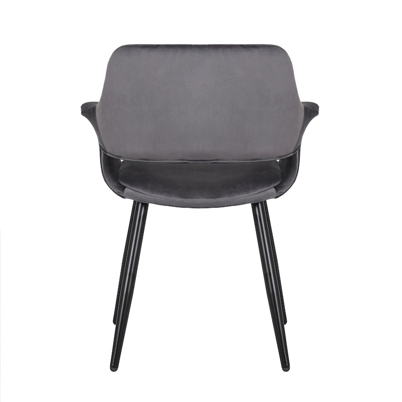 Porthos Home Fulco Velvet Mid-century Dining Chair